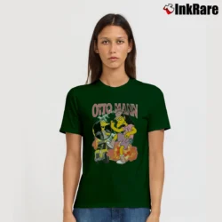 Women’s Otto Mann Simpsons Signature T-Shirt in forest green | Soft, Flattering Fit