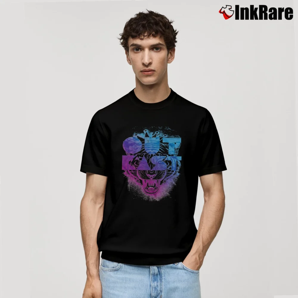 Men’s Outkast Silver Tiger Graphic Classic T-Shirt in black | Soft, Breathable Everyday Wear