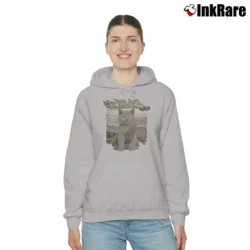 Women’s Outlander Adso The Cat Sassenach Cozy Hoodie in sport grey | Warm, Structured, Stylish