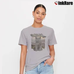 Women’s Outlander Adso The Cat Sassenach Signature T-Shirt in sport grey | Soft, Flattering Fit