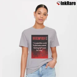 Women’s Overcompensate Twenty One Pilots Signature T-Shirt in sport grey | Soft, Flattering Fit
