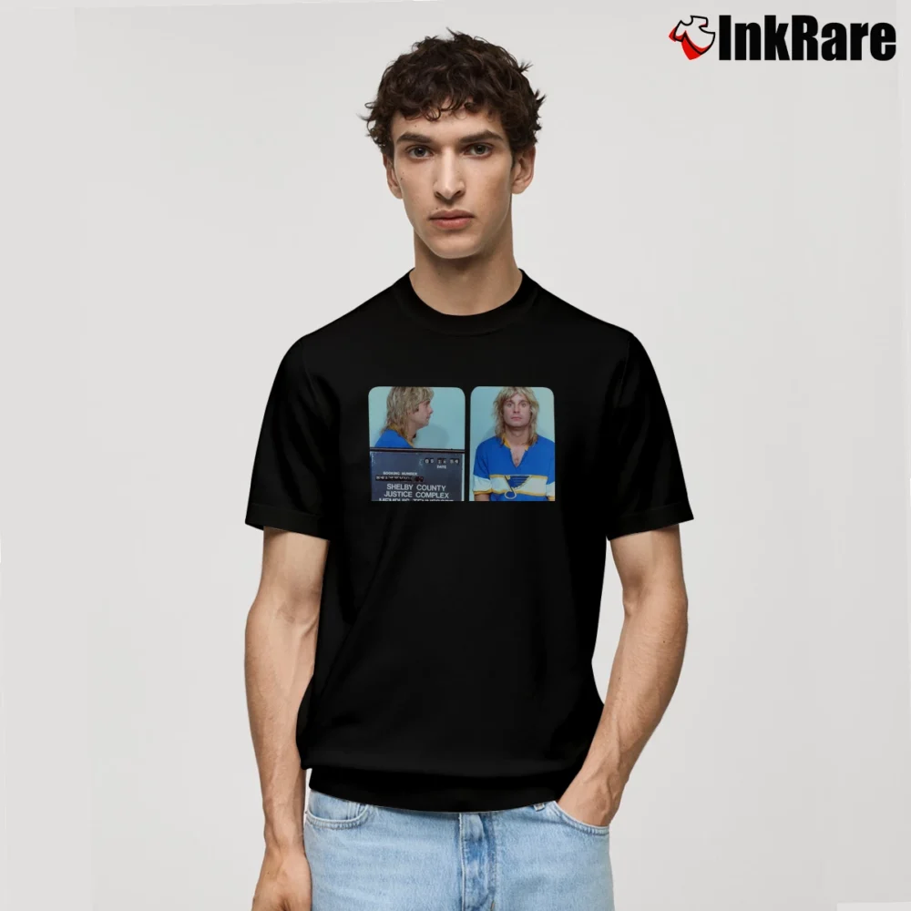 Men’s Ozzy Osbourne Mug Shot Classic T-Shirt in black | Soft, Breathable Everyday Wear