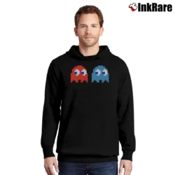 Men’s Pac - man Namco Pullover Hoodie in black | Cozy, Durable, Modern Fit