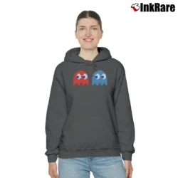 Women’s Pac - man Namco Cozy Hoodie in charcoal | Warm, Structured, Stylish