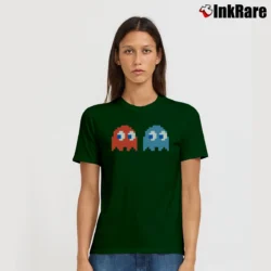 Women’s Pac - man Namco Signature T-Shirt in forest green | Soft, Flattering Fit