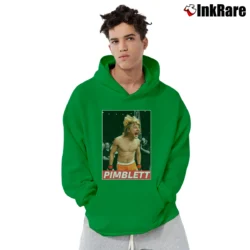 Men’s paddy pimblett for MMA and UFC Fans Pullover Hoodie in irish green | Cozy, Durable, Modern Fit