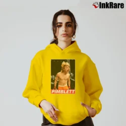 Women’s paddy pimblett for MMA and UFC Fans Cozy Hoodie in yellow | Warm, Structured, Stylish