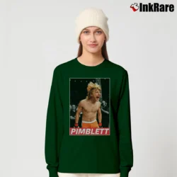 Women’s paddy pimblett for MMA and UFC Fans Long-Sleeve Top in forest green | Sleek, Versatile, All-Season