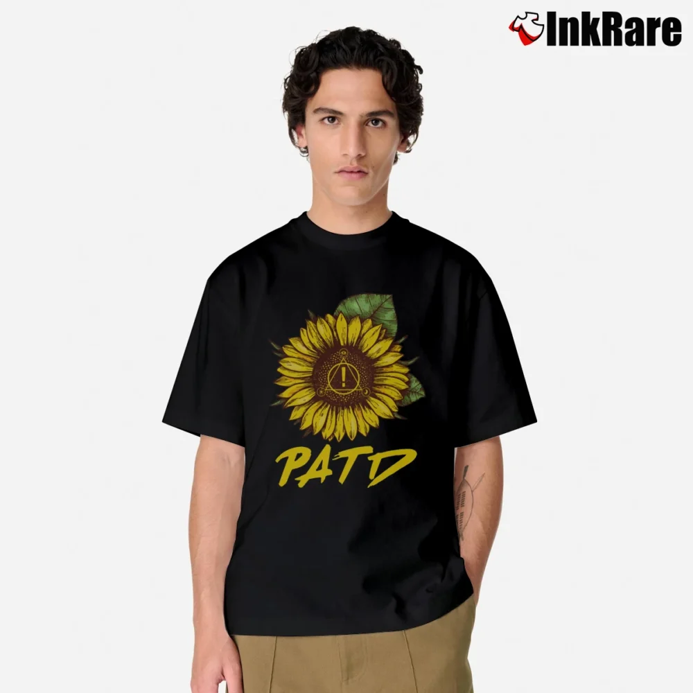 Men’s Panic At The Disco Sunflower Classic T-Shirt in black | Soft, Breathable Everyday Wear
