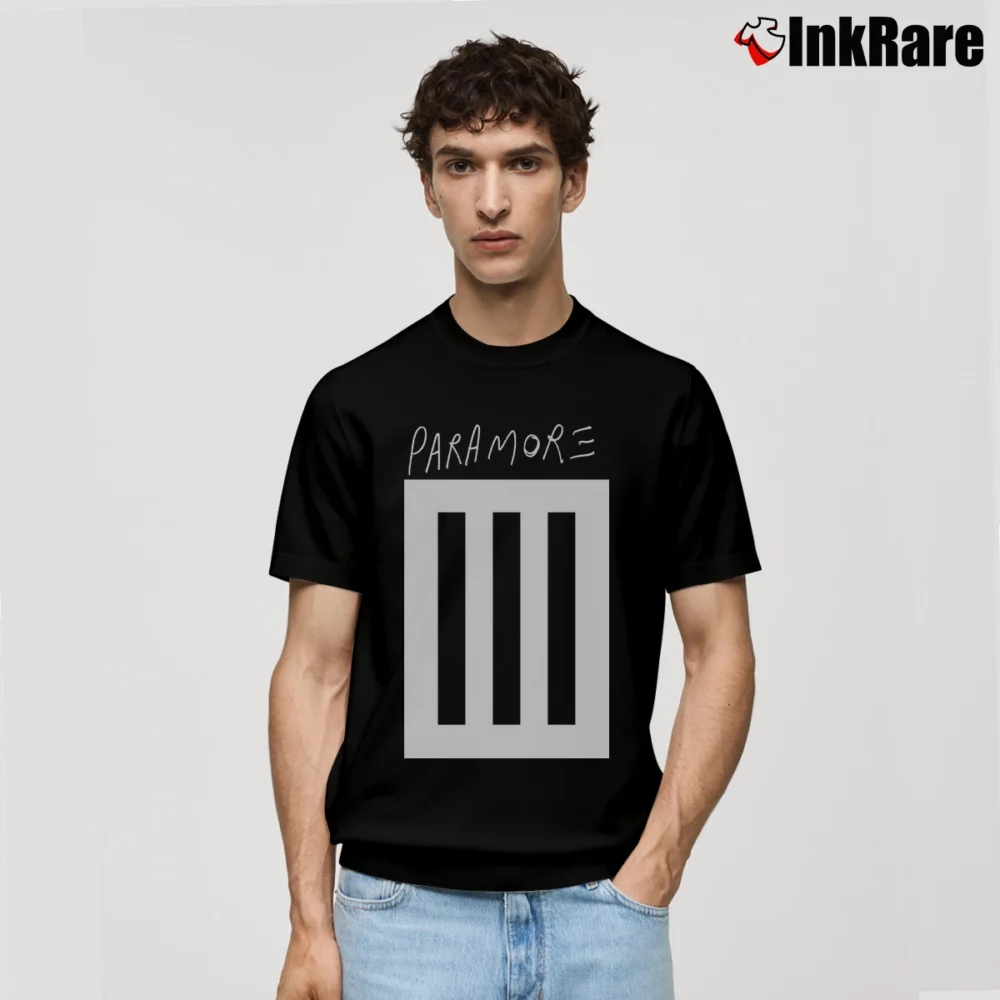 Men’s Paramore Bars Rock Vest Graphic Classic T-Shirt in black | Soft, Breathable Everyday Wear