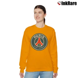 Women’s Paris Saint Germain Logo Relaxed Sweatshirt in orange | Soft, Laid-Back Vibe
