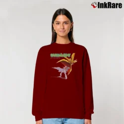 Women’s Parliament Motor Booty Affair Funk Relaxed Sweatshirt in maroon | Soft, Laid-Back Vibe