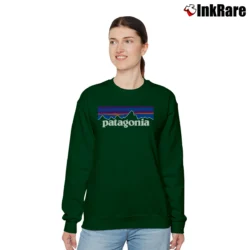 Women’s Patagonia P - 6 Logo Uprisal Relaxed Sweatshirt in forest green | Soft, Laid-Back Vibe