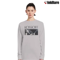 Women’s Paul Kossoff Black Cat Bones Guitar Long-Sleeve Top in sport grey | Sleek, Versatile, All-Season