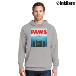 Men’s Paws Cat Jaws Cat Classic Pullover Hoodie in sport grey | Cozy, Durable, Modern Fit