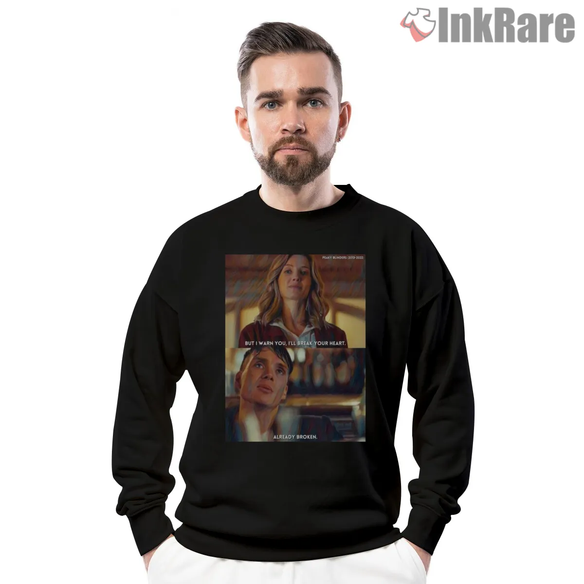 Peaky Blinders Emotional Scene Dual Panel Art Shirt Peaky Blinders Emotional Scene Dual Panel Art Shirt on graphic shirt for men graphic tee