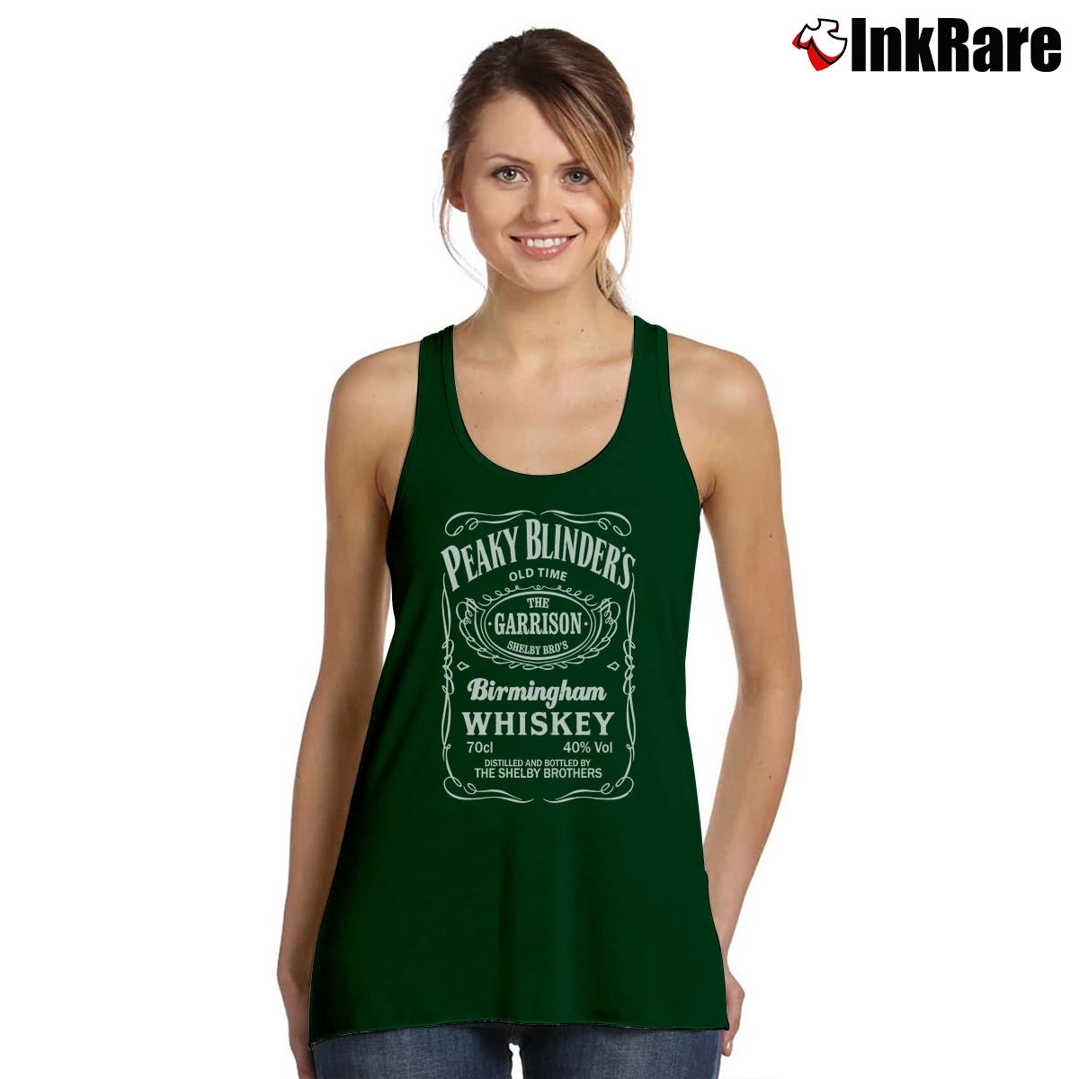 Peaky Blinders Garrison Women’s Essential Tank in forest green – Summer Ready Women’s Peaky Blinders Garrison Tank Top in forest green | Lightweight, Movement-Friendly