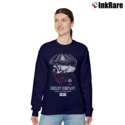 Women’s Peaky Blinders Shelby Company Relaxed Sweatshirt in navy | Soft, Laid-Back Vibe