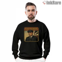 Peaky Blinders Tommy Shelby Vintage Comic Poster Shirt on graphic shirt for men graphic tee