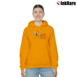 Women’s Peanut Butter Falcon Cozy Hoodie in orange | Warm, Structured, Stylish