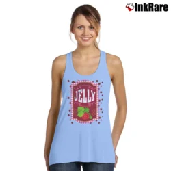 Women’s Peanut Butter Jelly Friends Matching Costume Tank Top in light blue | Lightweight, Movement-Friendly