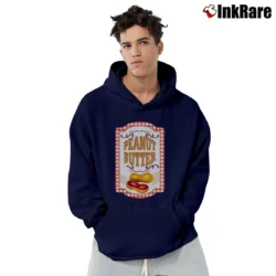 Men’s Peanut Butter Jelly Halloween Matching Costume Pullover Hoodie in navy | Cozy, Durable, Modern Fit