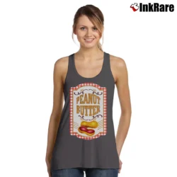 Women’s Peanut Butter Jelly Halloween Matching Costume Tank Top in charcoal | Lightweight, Movement-Friendly