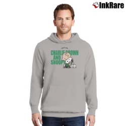 Men’s Peanuts Charlie Brown And Snoopy Pullover Hoodie in sport grey | Cozy, Durable, Modern Fit