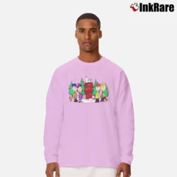 Men’s Peanuts Charlie Brown Christmas Long-Sleeve Shirt in light pink | Sleek, Lightweight, Year-Round Wear