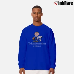 Men’s Peanuts Charlie Brown Snoopy Basketball Charles Barkley Long-Sleeve Shirt in royal blue | Sleek, Lightweight, Year-Round Wear