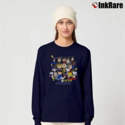 Women’s Peanuts Charlie Brown Snoopy Long-Sleeve Top in navy | Sleek, Versatile, All-Season
