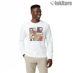 Peanuts Classic Christmas Gang Shirt on graphic shirt for men graphic tee