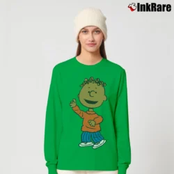 Women’s Peanuts Franklin Armstrong Long-Sleeve Top in irish green | Sleek, Versatile, All-Season
