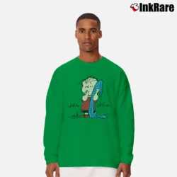 Men’s Peanuts Linus Van Pelt Long-Sleeve Shirt in irish green | Sleek, Lightweight, Year-Round Wear