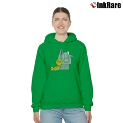 Women’s Peanuts Snoopy Charlie Brown Star Wars Cozy Hoodie in irish green | Warm, Structured, Stylish