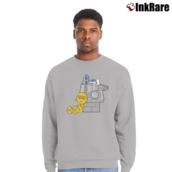 Men’s Peanuts Snoopy Charlie Brown Star Wars Crewneck Sweatshirt in sport grey | Cozy Fabric, Clean Style