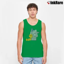 Men’s Peanuts Snoopy Charlie Brown Star Wars Tank Top in irish green | Breathable, Active-Friendly Design