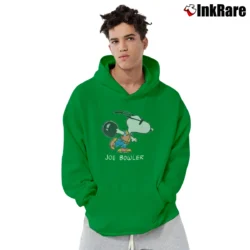 Men’s Peanuts Snoopy Joe Bowler Pullover Hoodie in irish green | Cozy, Durable, Modern Fit