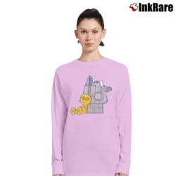 Women’s Peanuts Star Wars Snoopy Charlie Brown Long-Sleeve Top in light pink | Sleek, Versatile, All-Season