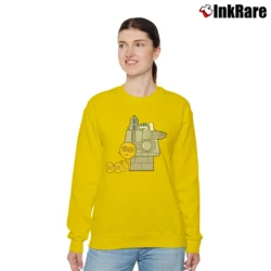 Women’s Peanuts Star Wars Snoopy Charlie Brown Relaxed Sweatshirt in yellow | Soft, Laid-Back Vibe