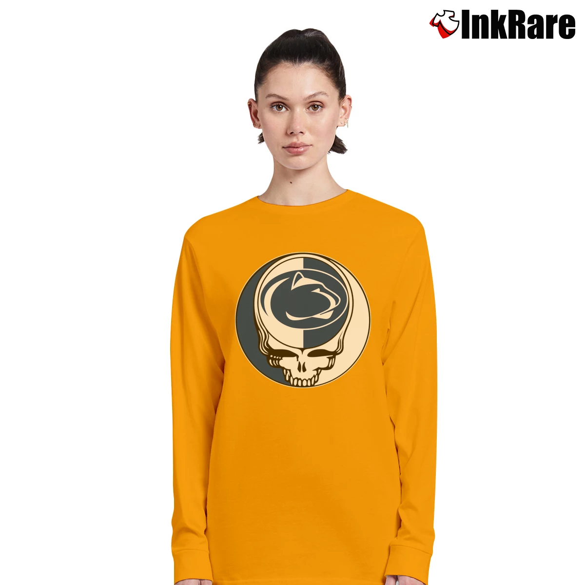 Women’s Penn State Nittany Lions Grateful Dead Logo Band Long-Sleeve Top in orange | Sleek, Versatile, All-Season