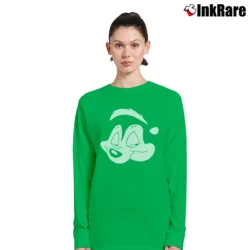 Women’s Pepe Le Pew Looney Tunes Long-Sleeve Top in irish green | Sleek, Versatile, All-Season