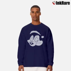 Men’s Pepe Le Pew Looney Tunes Long-Sleeve Shirt in navy | Sleek, Lightweight, Year-Round Wear