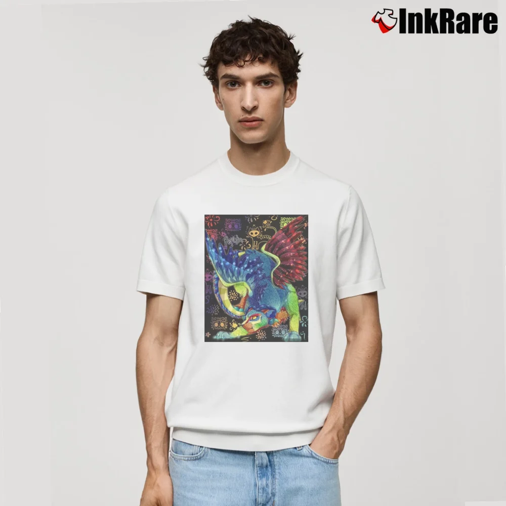 Men’s Pepita Alebrije Coco Disney Classic T-Shirt in white | Soft, Breathable Everyday Wear