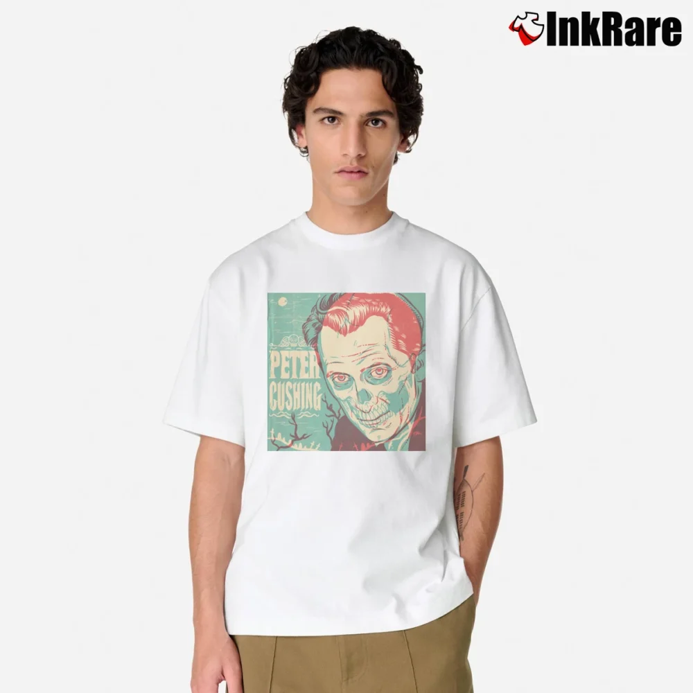 Men’s Peter Cushing Classic T-Shirt in white | Soft, Breathable Everyday Wear