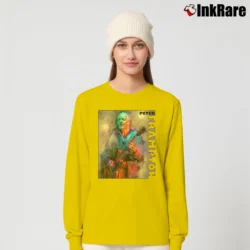 Women’s Peter Frampton Musician Long-Sleeve Top in yellow | Sleek, Versatile, All-Season