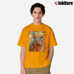 Men’s Peter Frampton Musician Classic T-Shirt in orange | Soft, Breathable Everyday Wear