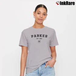 Women’s Peter Parker 2001 Spider - man No Way Home Marvel Fan Signature T-Shirt in sport grey | Soft, Flattering Fit