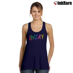 Women’s Pewdiepie Represent Meme Tank Top in navy | Lightweight, Movement-Friendly