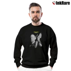 Men’s Phantogram Voices Crewneck Sweatshirt in black | Cozy Fabric, Clean Style